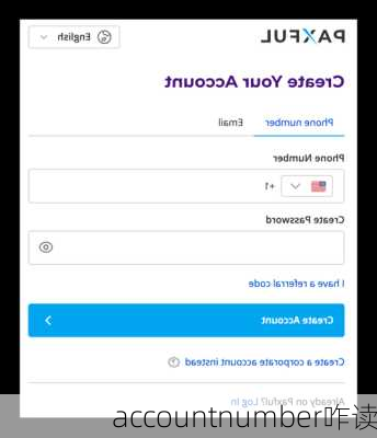 accountnumber咋读