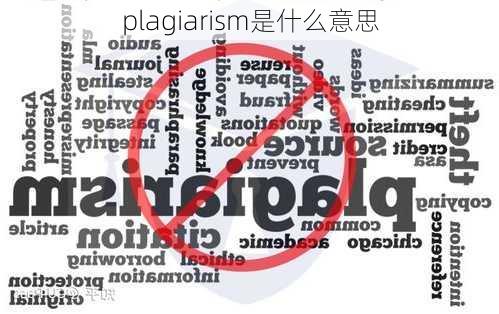 plagiarism是什么意思