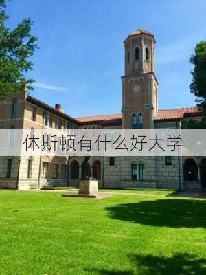 休斯顿有什么好大学