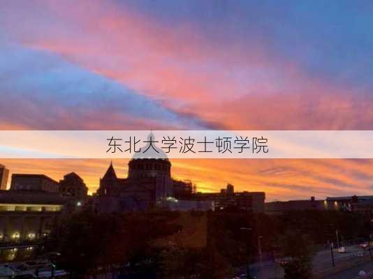 东北大学波士顿学院