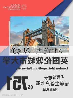 伦敦城市大学mba