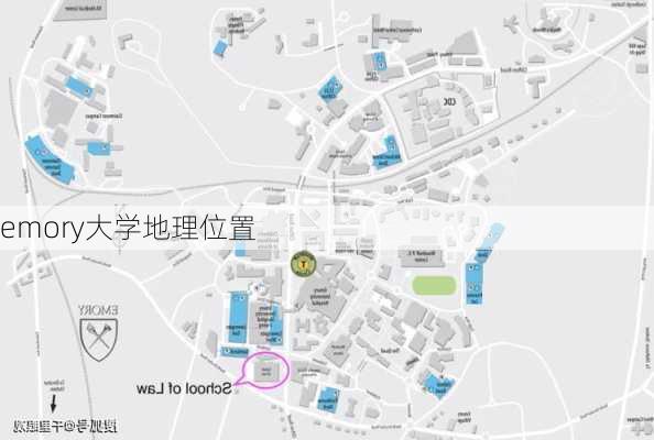 emory大学地理位置