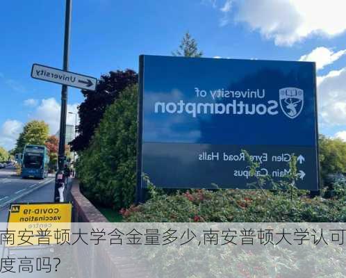 南安普顿大学含金量多少,南安普顿大学认可度高吗?