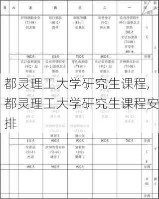 都灵理工大学研究生课程,都灵理工大学研究生课程安排