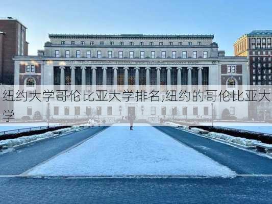 纽约大学哥伦比亚大学排名,纽约的哥伦比亚大学