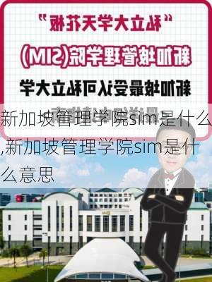 新加坡管理学院sim是什么,新加坡管理学院sim是什么意思