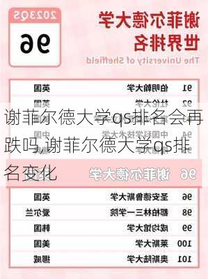 谢菲尔德大学qs排名会再跌吗,谢菲尔德大学qs排名变化