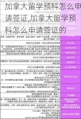 加拿大留学预科怎么申请签证,加拿大留学预科怎么申请签证的