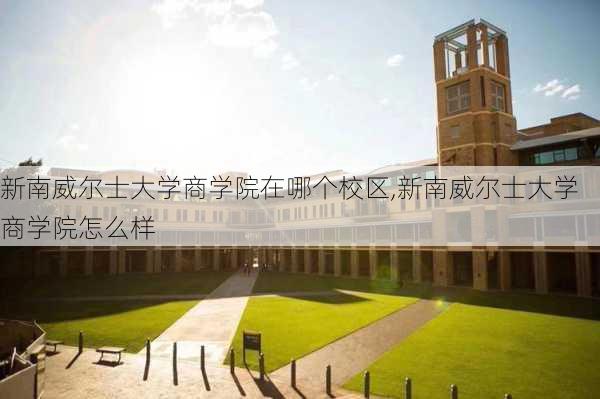 新南威尔士大学商学院在哪个校区,新南威尔士大学商学院怎么样