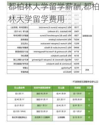 都柏林大学留学薪酬,都柏林大学留学费用