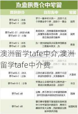 澳洲留学tafe中介,澳洲留学tafe中介费