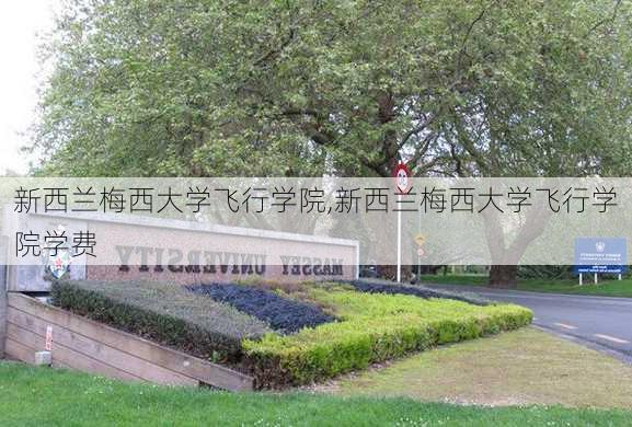 新西兰梅西大学飞行学院,新西兰梅西大学飞行学院学费