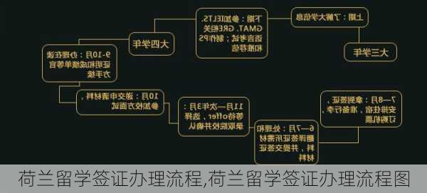 荷兰留学签证办理流程,荷兰留学签证办理流程图