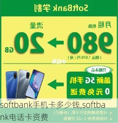 softbank手机卡多少钱,softbank电话卡资费