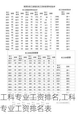 工科专业工资排名,工科专业工资排名表