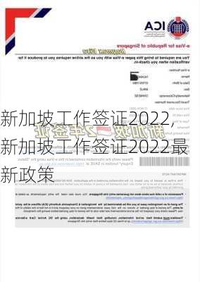 新加坡工作签证2022,新加坡工作签证2022最新政策