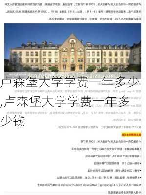 卢森堡大学学费一年多少,卢森堡大学学费一年多少钱