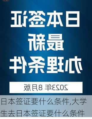 日本签证要什么条件,大学生去日本签证要什么条件