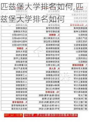 匹兹堡大学排名如何,匹兹堡大学排名如何