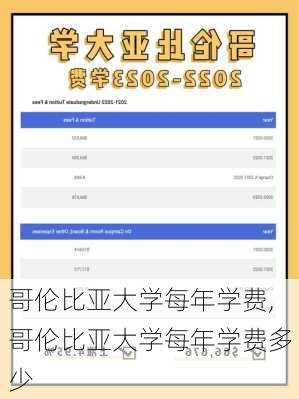 哥伦比亚大学每年学费,哥伦比亚大学每年学费多少