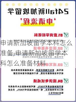 申请新加坡留学本科怎么准备,申请新加坡留学本科怎么准备材料