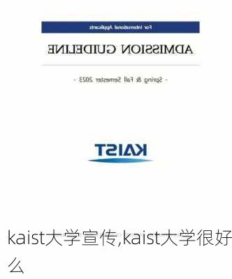 kaist大学宣传,kaist大学很好么