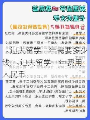 卡迪夫留学一年需要多少钱,卡迪夫留学一年费用人民币