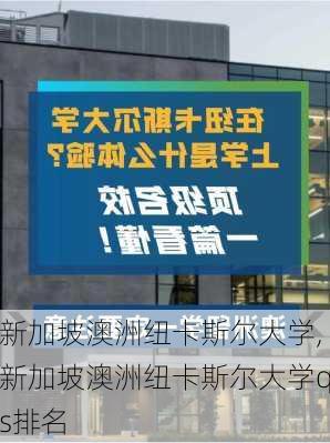 新加坡澳洲纽卡斯尔大学,新加坡澳洲纽卡斯尔大学qs排名