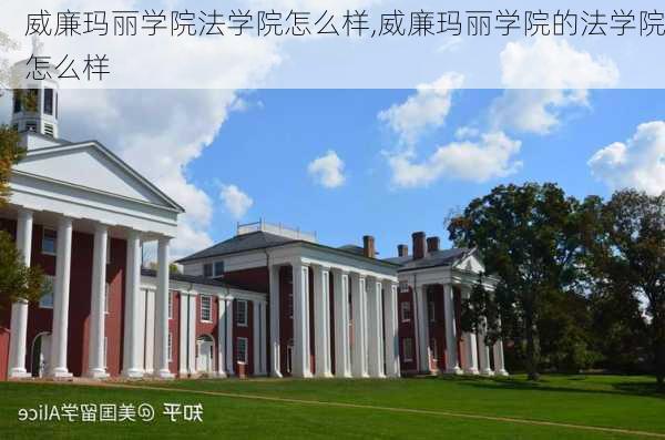 威廉玛丽学院法学院怎么样,威廉玛丽学院的法学院怎么样