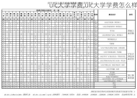 uic大学学费,uic大学学费怎么样