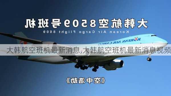 大韩航空班机最新消息,大韩航空班机最新消息视频