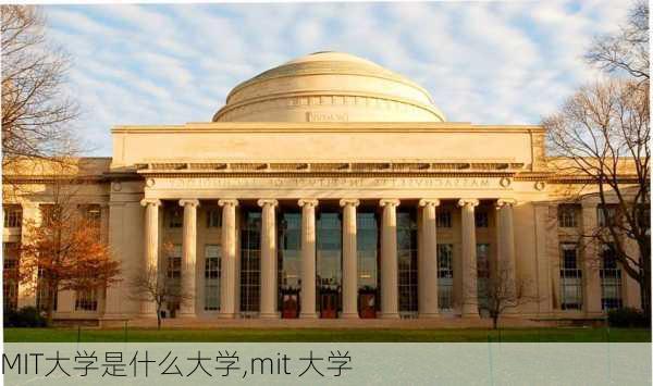 MIT大学是什么大学,mit 大学