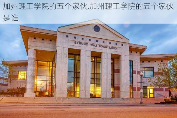 加州理工学院的五个家伙,加州理工学院的五个家伙是谁