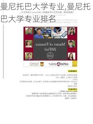 曼尼托巴大学专业,曼尼托巴大学专业排名