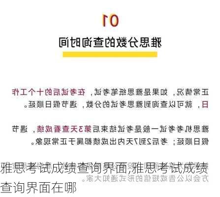 雅思考试成绩查询界面,雅思考试成绩查询界面在哪