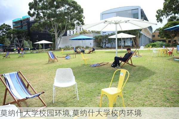 莫纳什大学校园环境,莫纳什大学校内环境