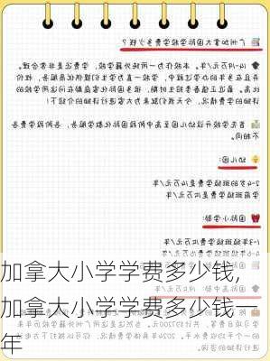 加拿大小学学费多少钱,加拿大小学学费多少钱一年