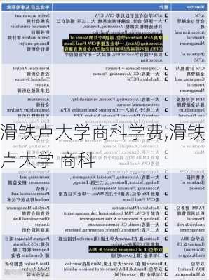 滑铁卢大学商科学费,滑铁卢大学 商科