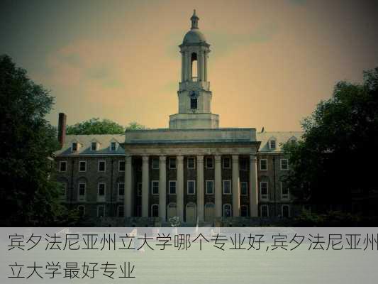 宾夕法尼亚州立大学哪个专业好,宾夕法尼亚州立大学最好专业