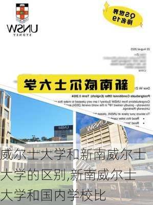 威尔士大学和新南威尔士大学的区别,新南威尔士大学和国内学校比