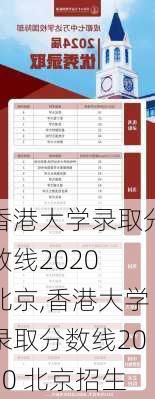 香港大学录取分数线2020 北京,香港大学录取分数线2020 北京招生