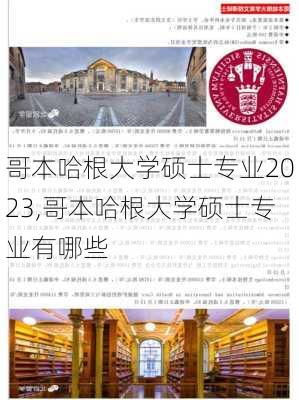 哥本哈根大学硕士专业2023,哥本哈根大学硕士专业有哪些