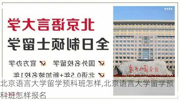 北京语言大学留学预科班怎样,北京语言大学留学预科班怎样报名