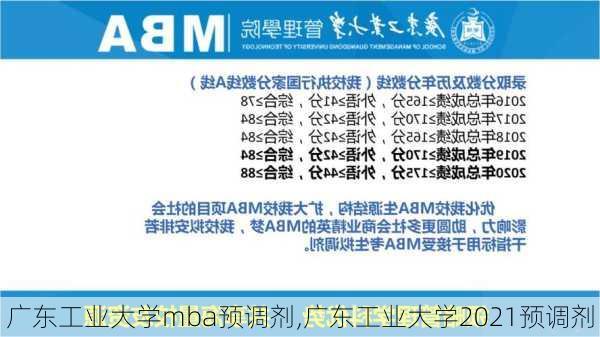 广东工业大学mba预调剂,广东工业大学2021预调剂