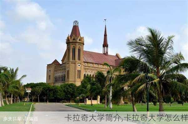 卡拉奇大学简介,卡拉奇大学怎么样