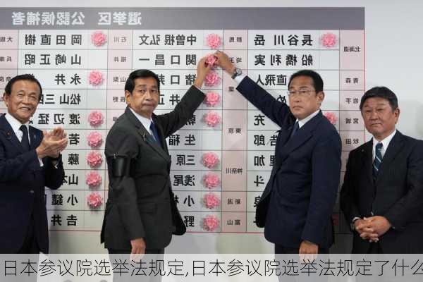 日本参议院选举法规定,日本参议院选举法规定了什么