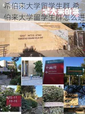 希伯来大学留学生群,希伯来大学留学生群怎么进