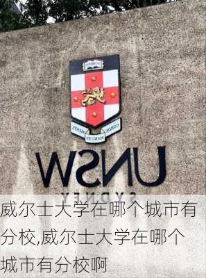 威尔士大学在哪个城市有分校,威尔士大学在哪个城市有分校啊