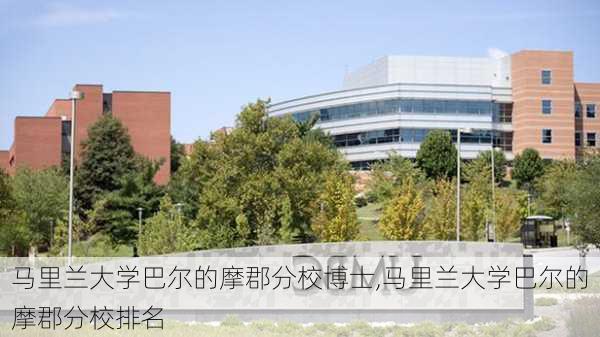 马里兰大学巴尔的摩郡分校博士,马里兰大学巴尔的摩郡分校排名