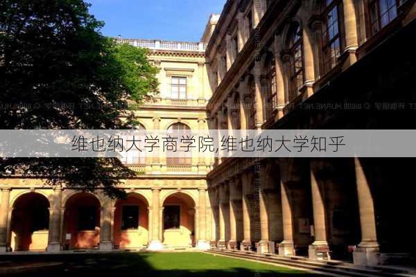 维也纳大学商学院,维也纳大学知乎